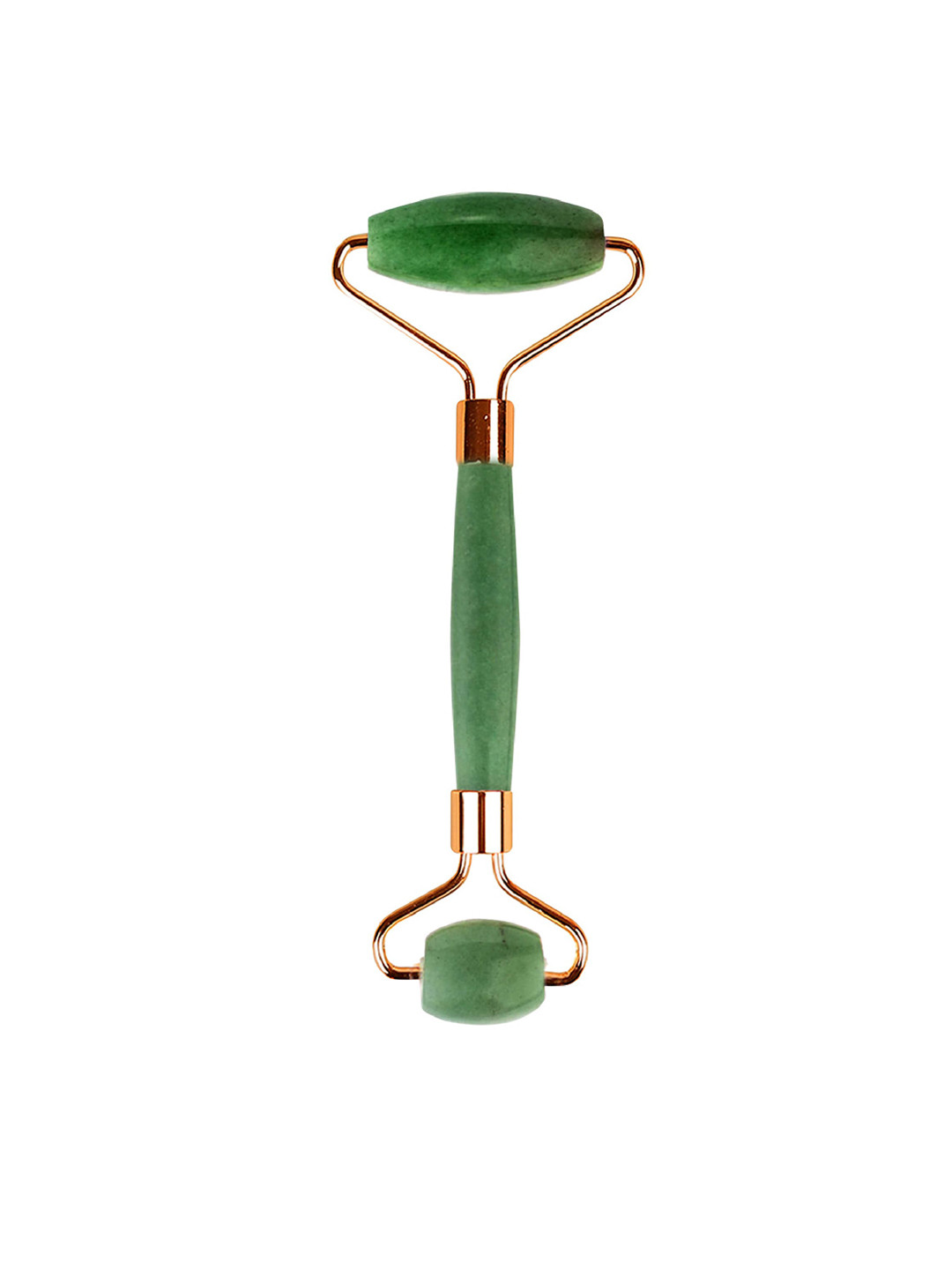 

LOVE EARTH 100% Real Jade Face Roller Massage Tool for Acne Marks & Dark Circles, Green