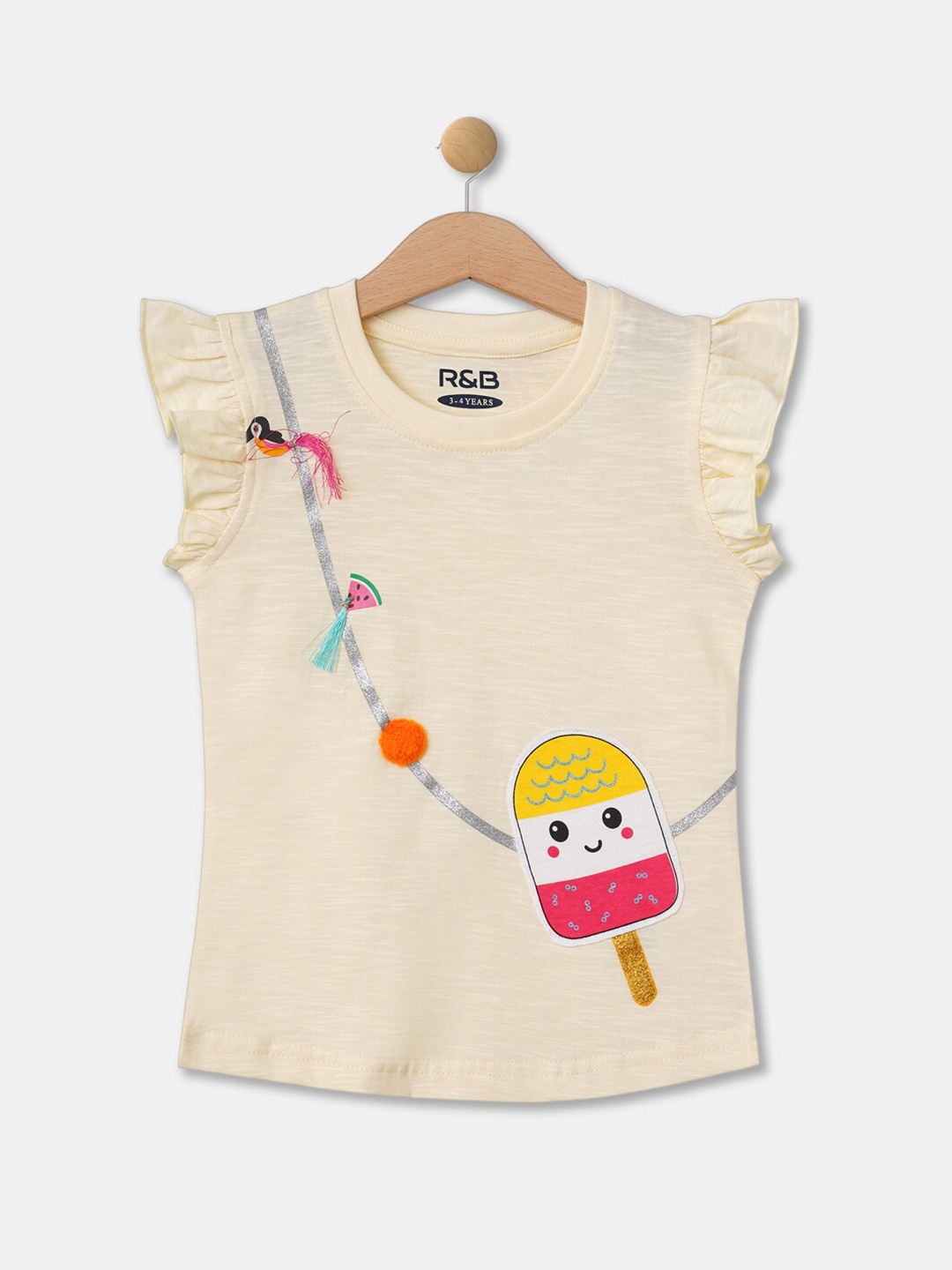 

R&B Girls Yellow T-shirt