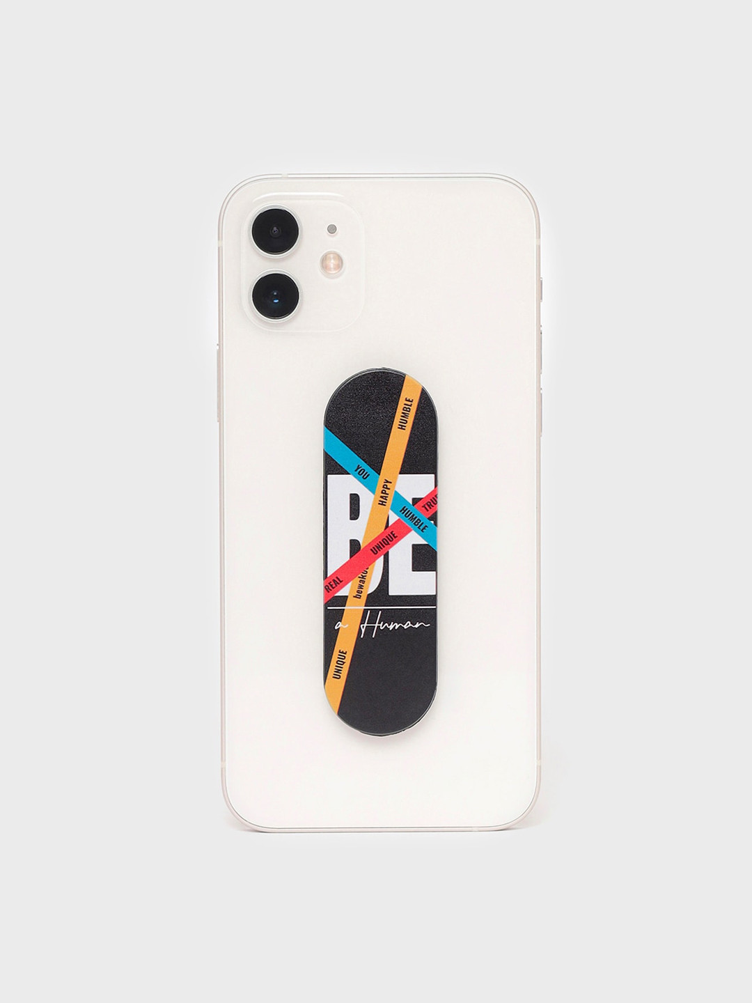 

Bewakoof Black Printed B-Gripppy Mobile Holder