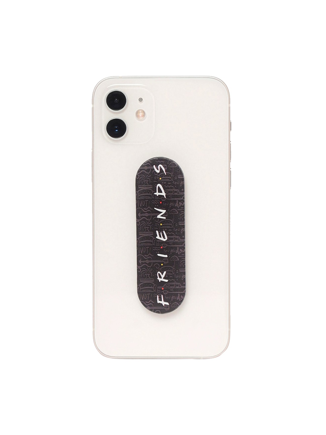 

Bewakoof White and Brown Friends Captain Shield B-Grippy Mobile Holder