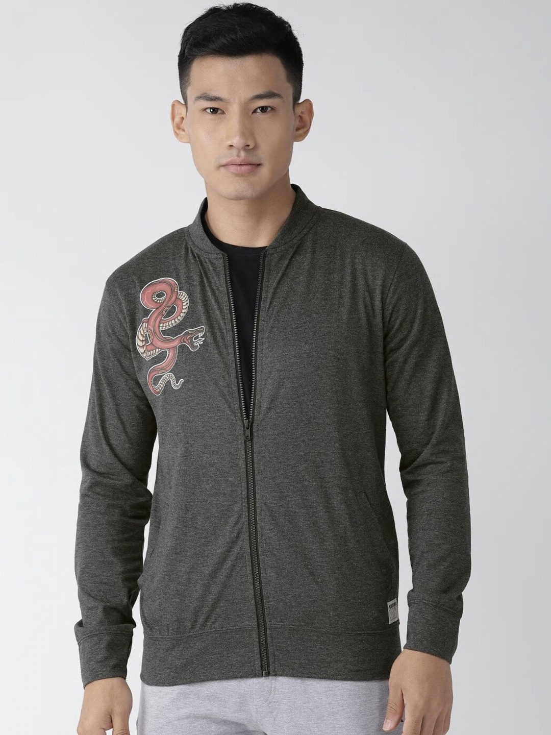 

Hubberholme Men Charcoal Sweatshirt