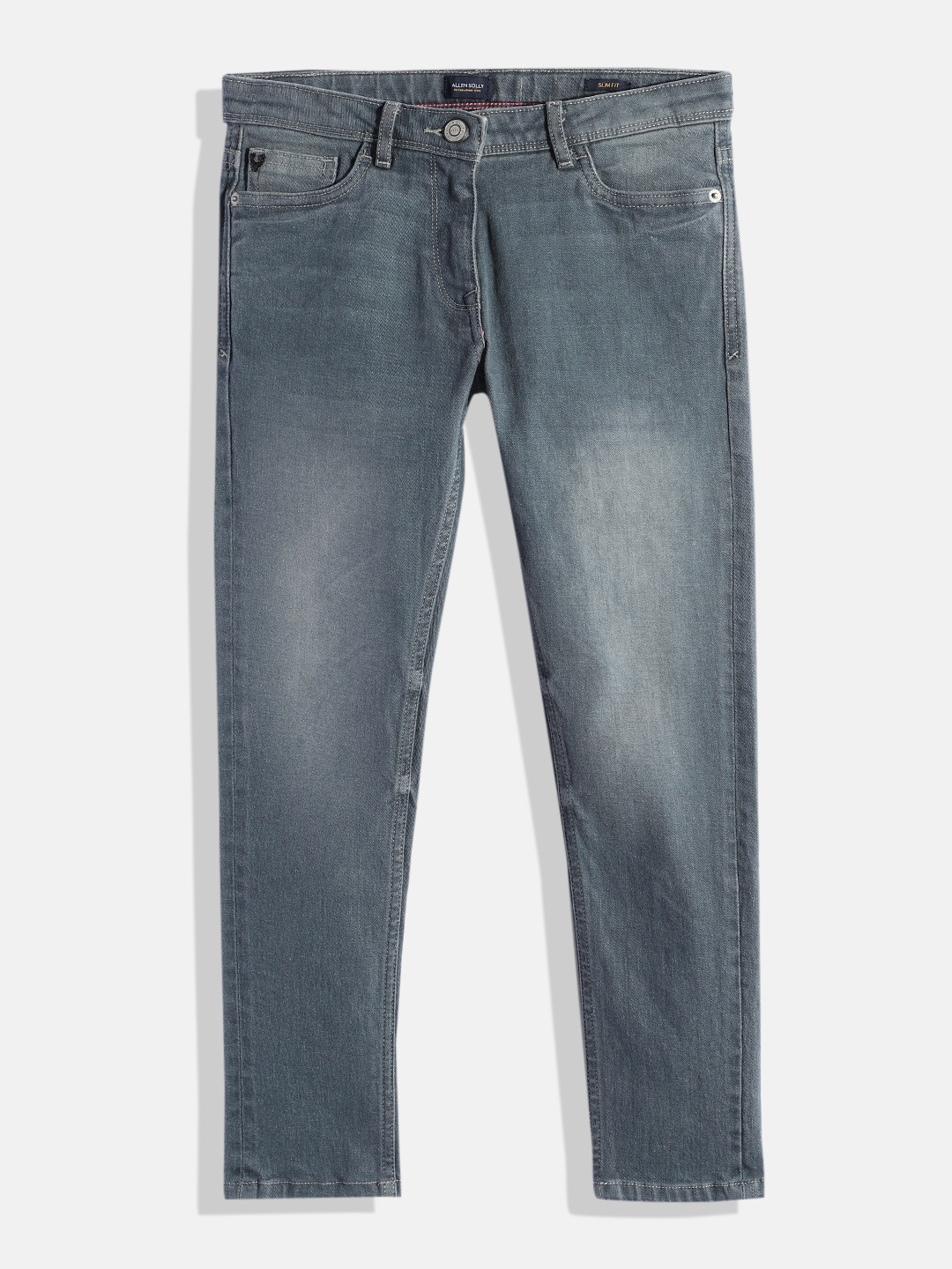 

Allen Solly Junior Girls Charcoal Grey Regular Fit Clean Look Stretchable Jeans