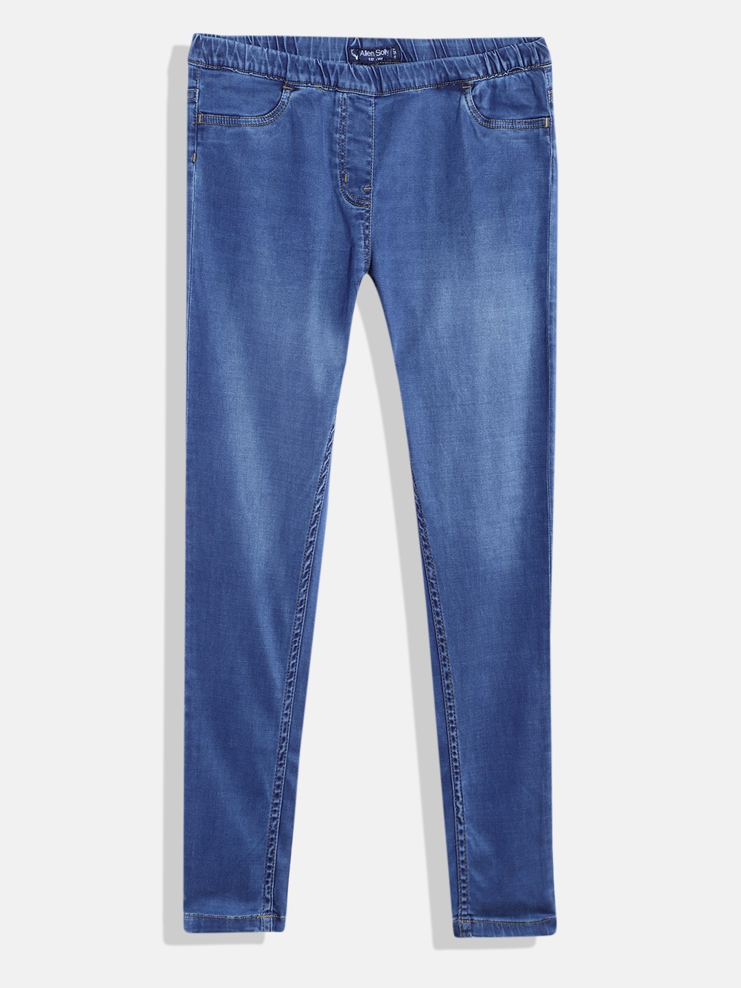 

Allen Solly Junior Girls Denim Jeggings, Blue