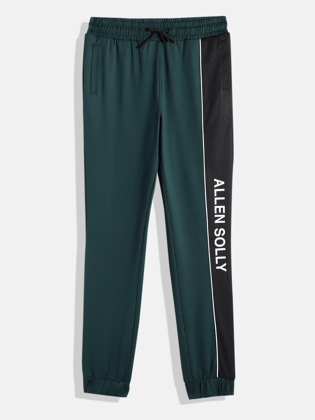 

Allen Solly Junior Boys Brand Logo Printed Joggers, Green