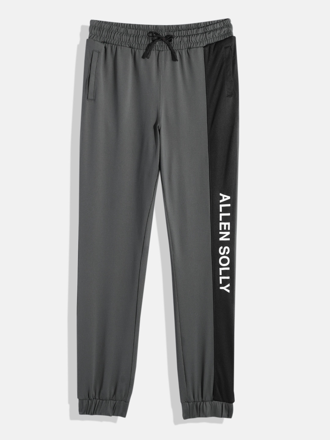 

Allen Solly Junior Boys Brand Logo Printed Joggers, Grey