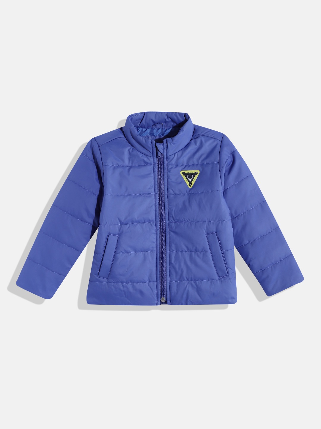 

Allen Solly Junior Boys Blue Solid Padded Jacket