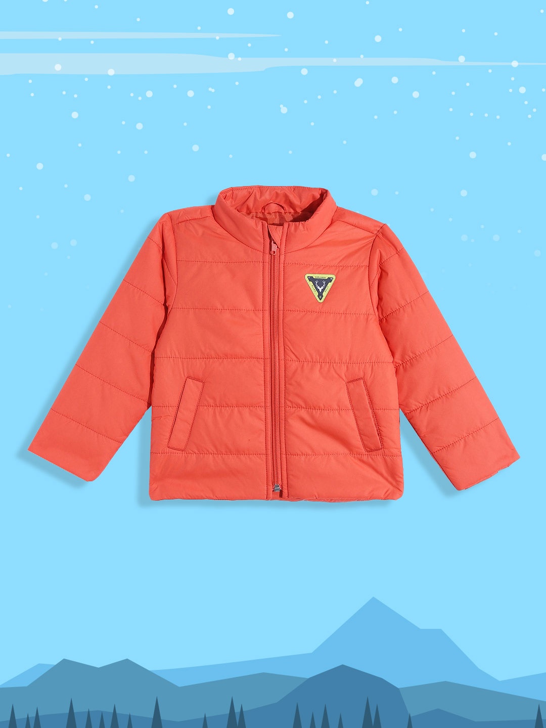 

Allen Solly Junior Boys Orange Padded Jacket