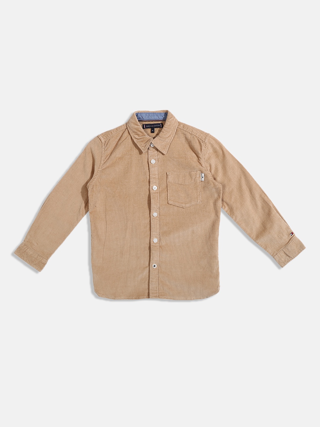 

Tommy Hilfiger Boys Corduroy Casual Shirt, Khaki