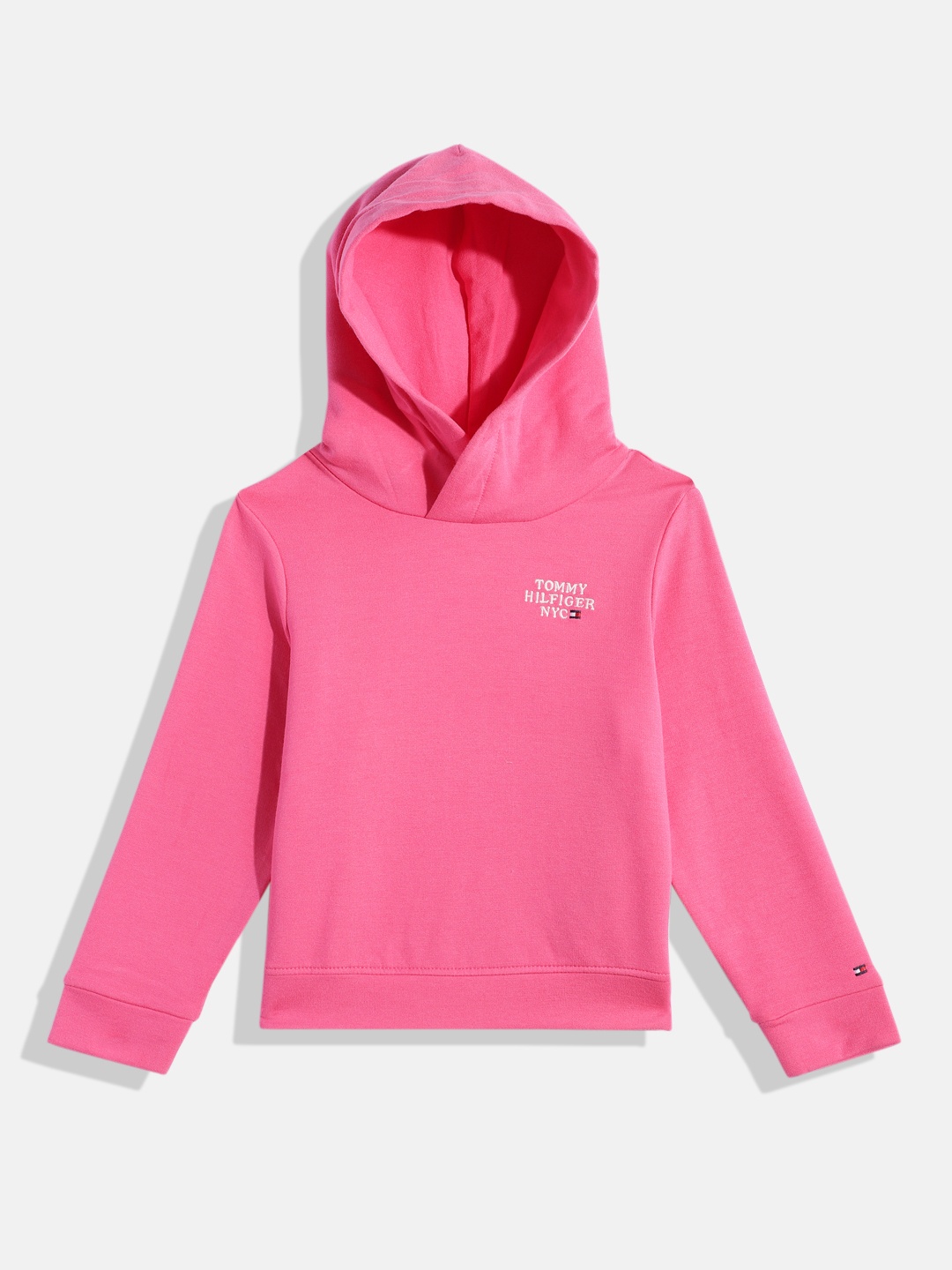 

Tommy Hilfiger Girls Hooded Sweatshirt, Pink