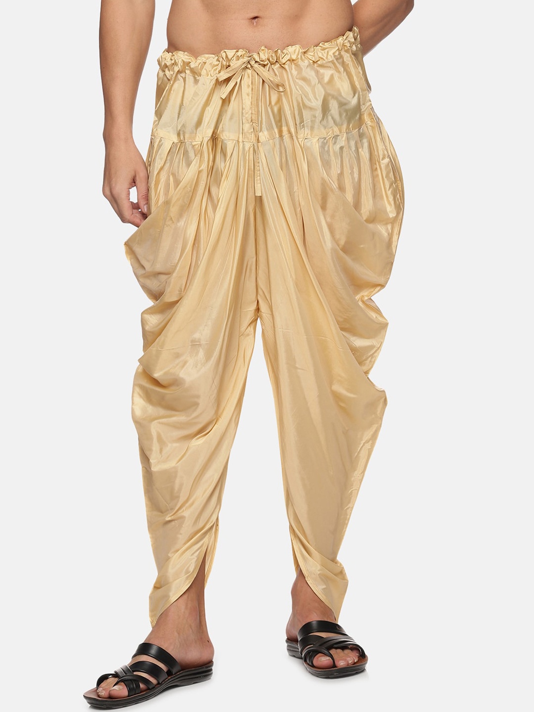 

Sethukrishna Men Beige Solid Dhotis