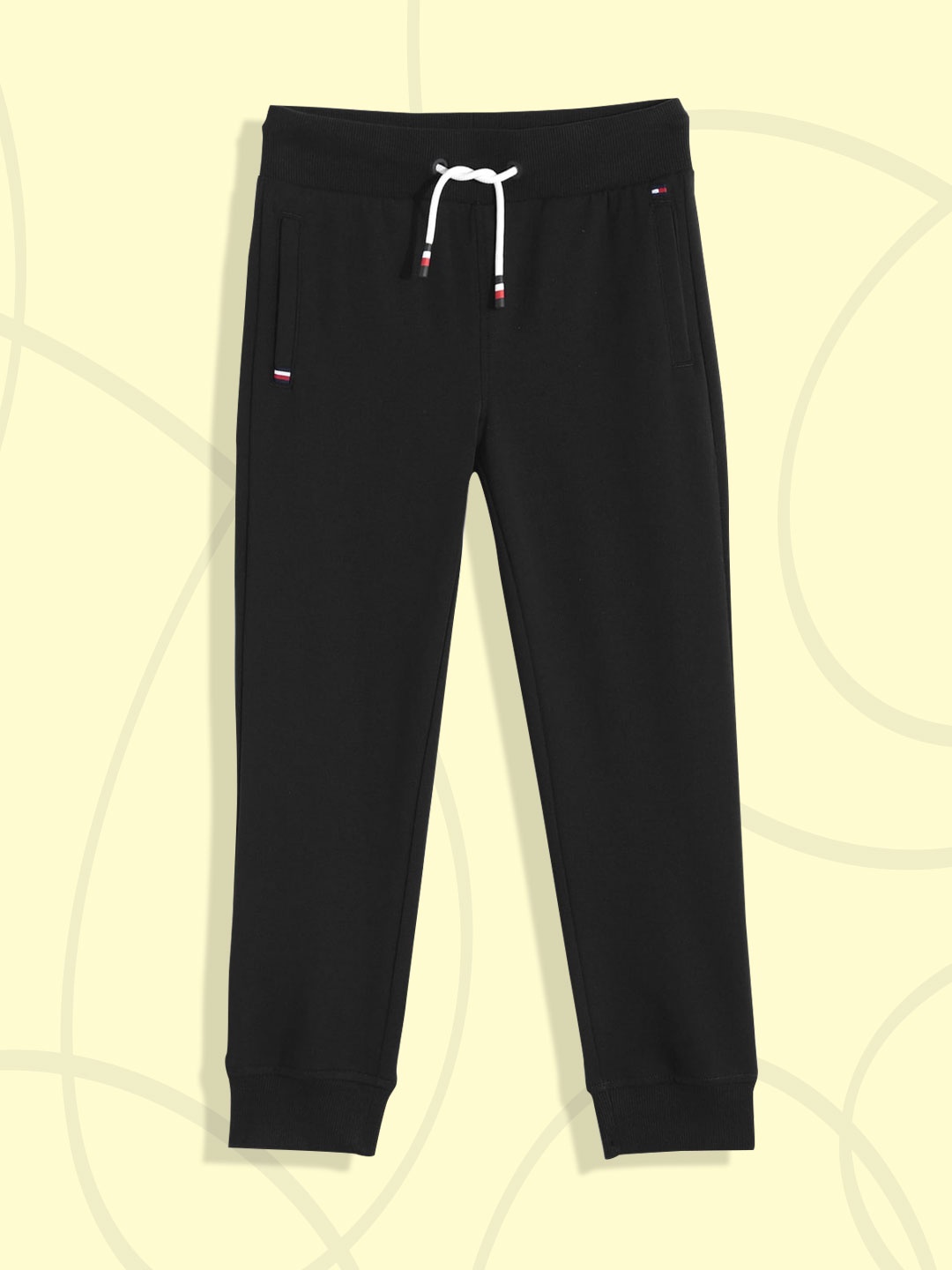 

Tommy Hilfiger Boys Black Regular Fit Joggers