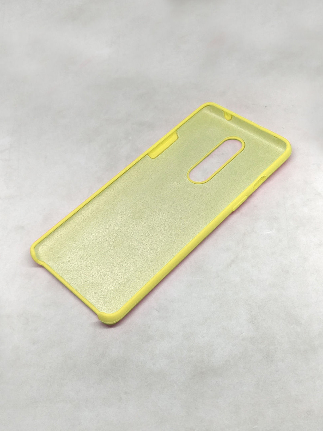 

macmerise Yellow Solid Silicone OnePlus 8 Phone Case