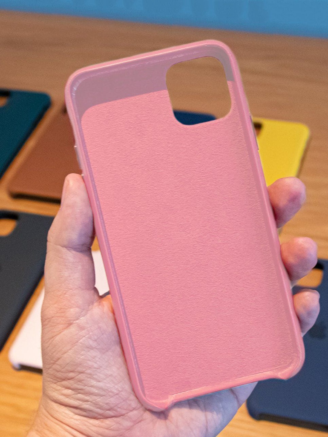 

macmerise Pink Solid iPhone 11Pro Back Cover