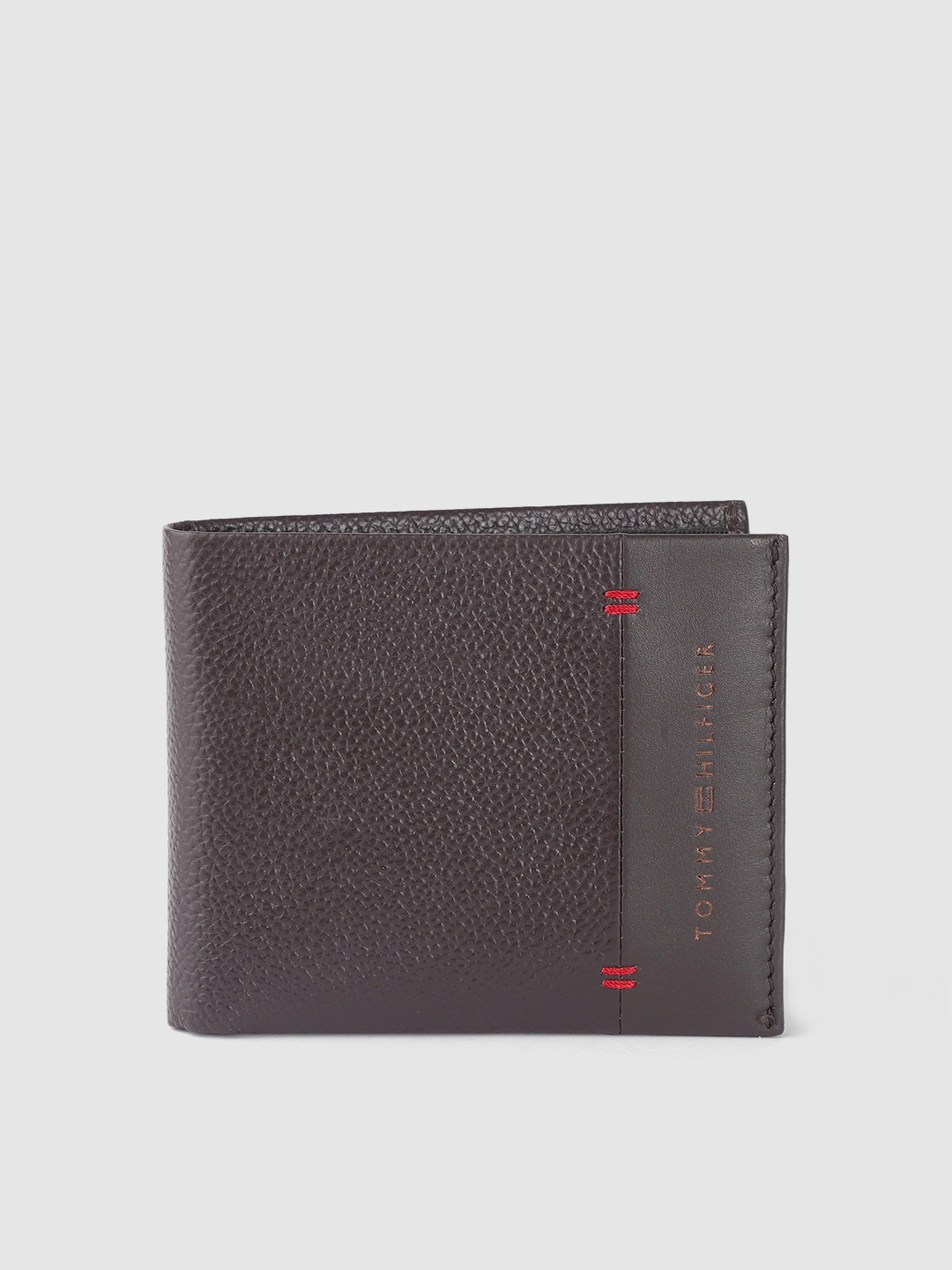 

Tommy Hilfiger Men Brown Leather Two Fold Wallet