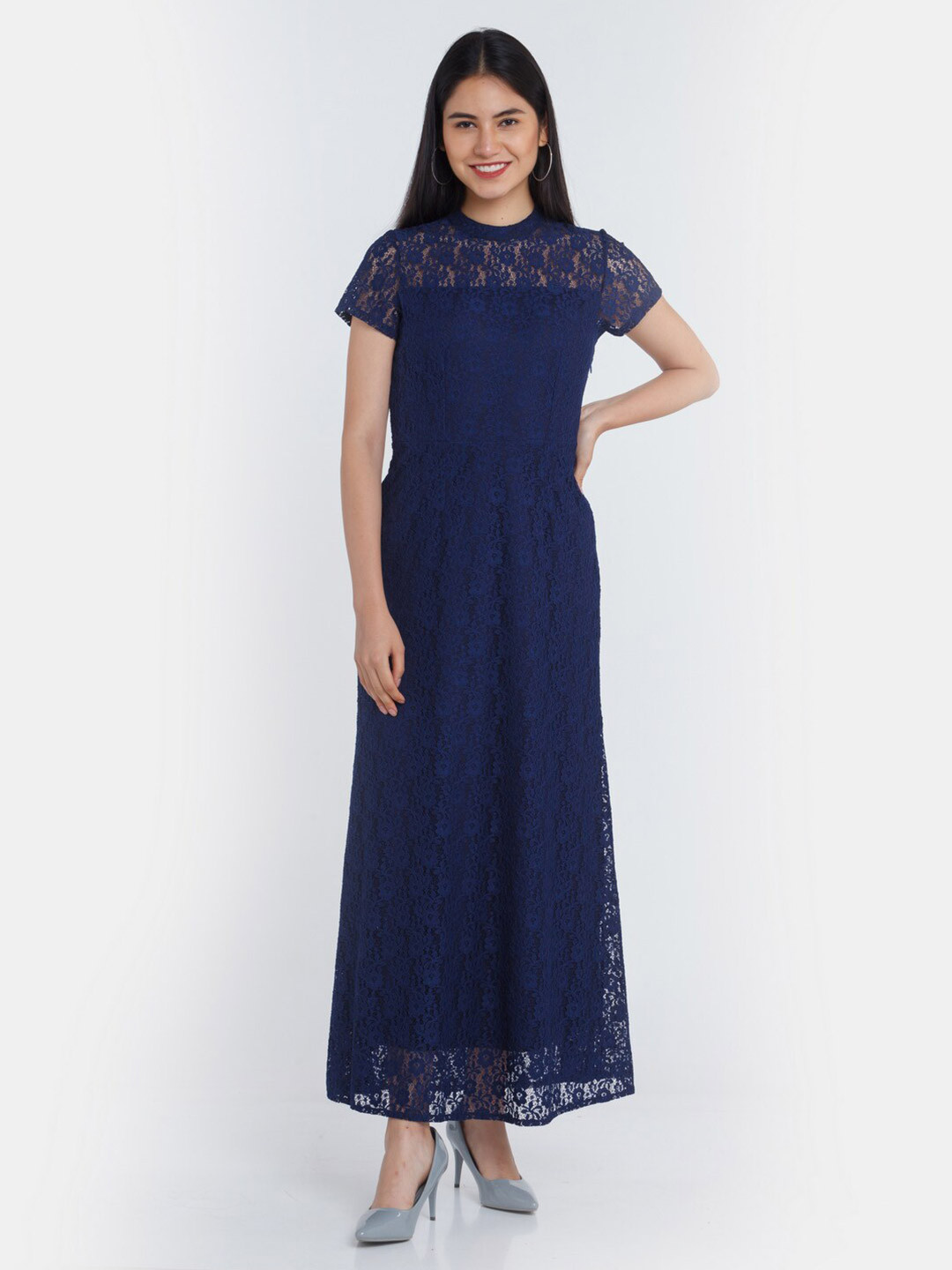 

Zink London Blue Maxi Dress