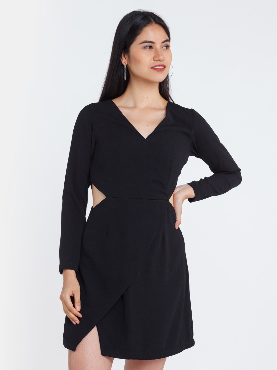 

Zink London Black Dress