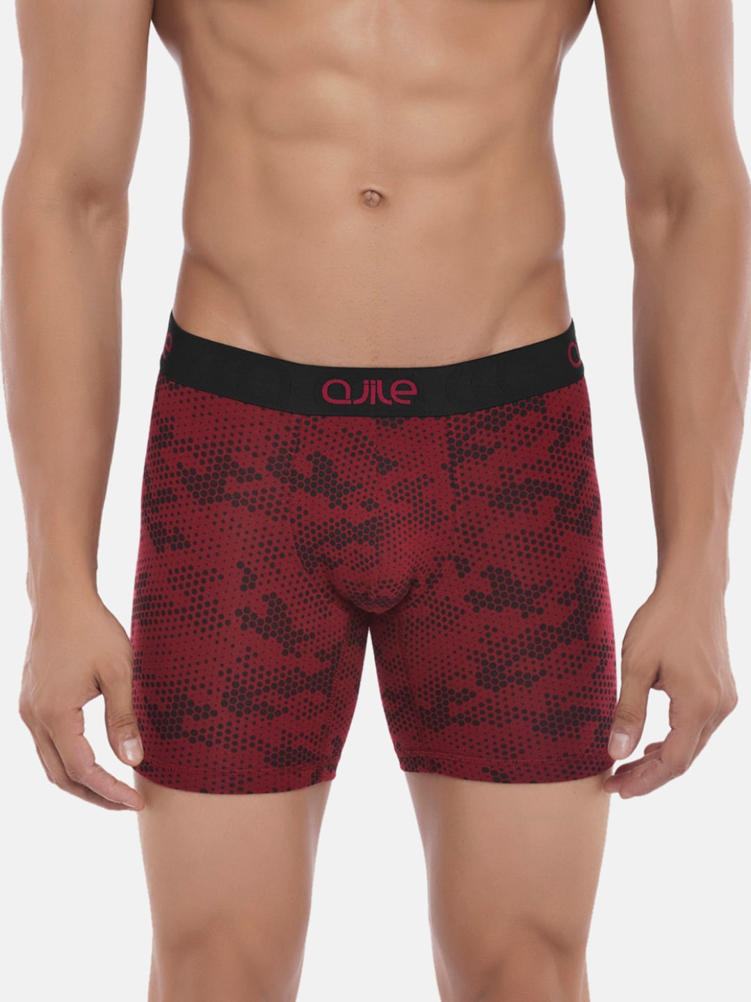 

Ajile by Pantaloons Maroon Solid Trunks 8905500074358-MAROON