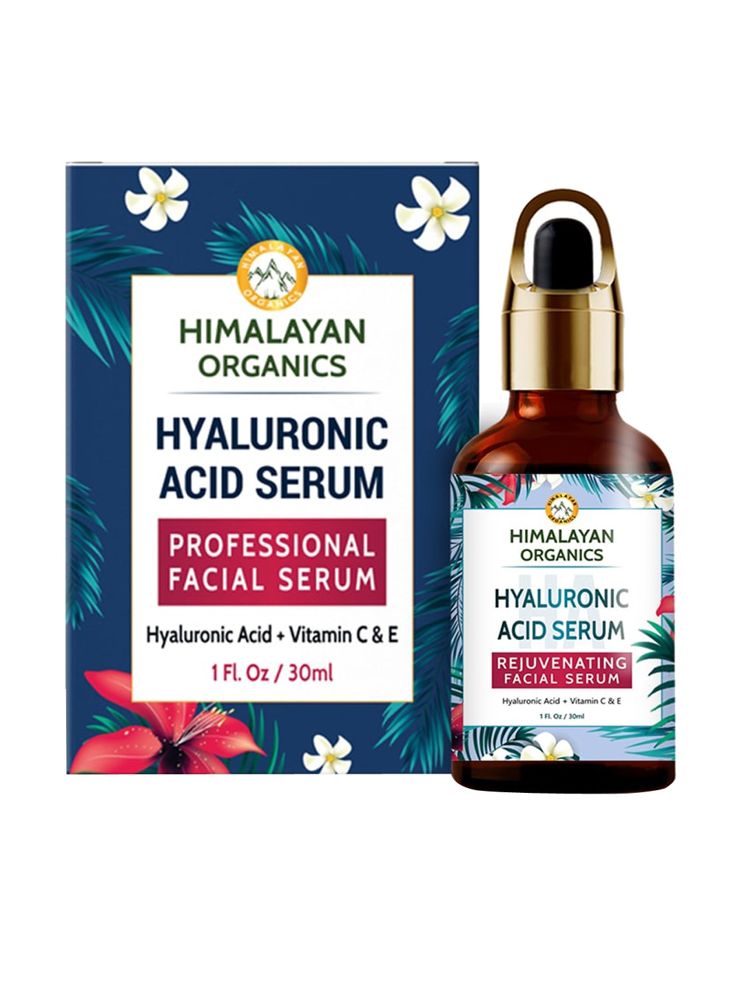 

Himalayan Organics Hyaluronic Acid Face Serum with Hyaluronic Acid & Vitamin C - 30 ml, White