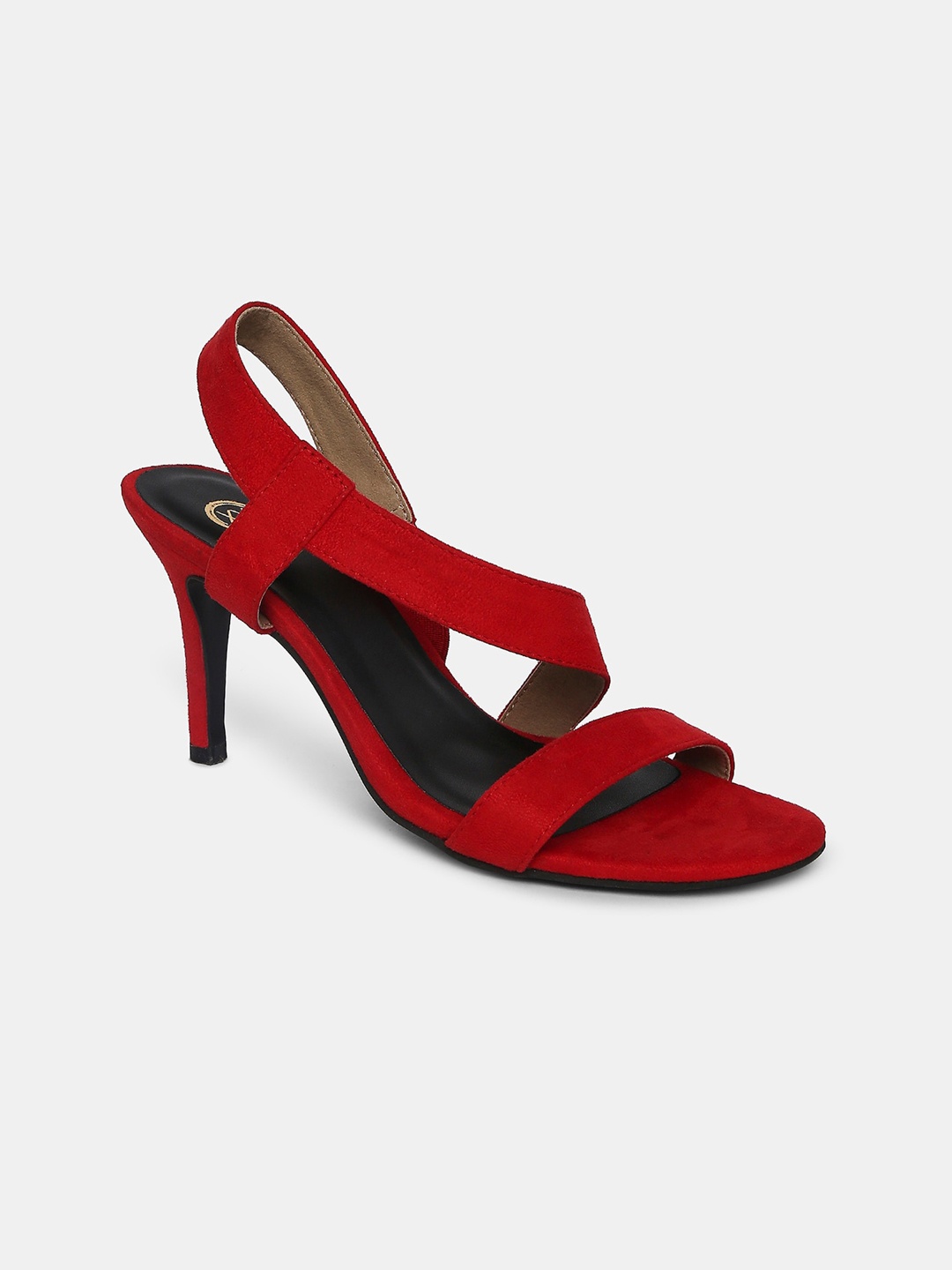 

20Dresses Red PU Party Sandals with Bows