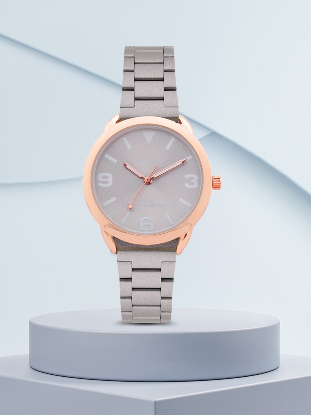 

DressBerry Women Bracelet Style Analogue Watch MFB-PN-PF-DK2494B-OLIVE, Grey
