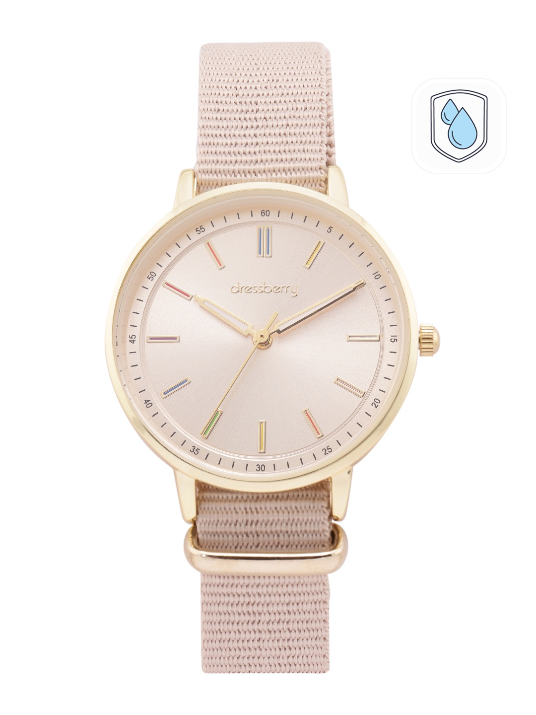 

DressBerry Women Analogue Watch MFB-PN-SNT- K10, Gold
