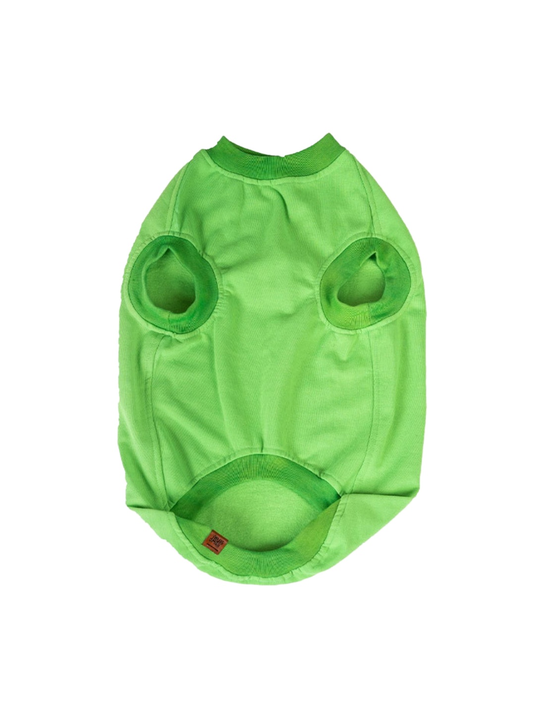 

thepawpstarco Green Solid Dog Tshirts
