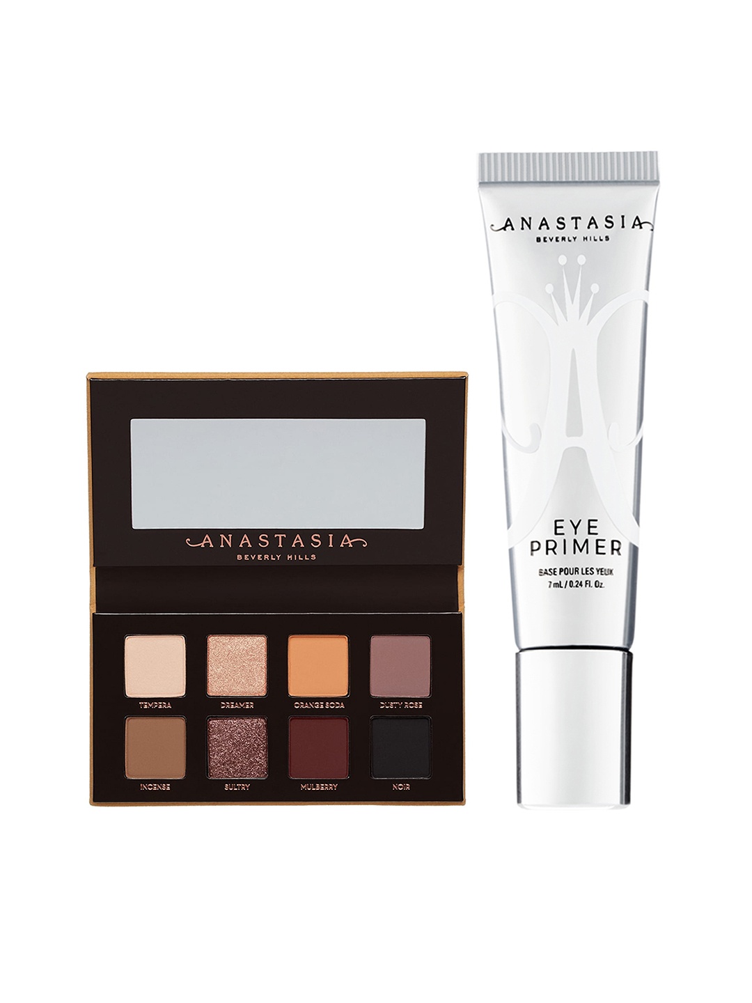 

ANASTASIA BEVERLY HILLS Set of Mini Eye Primer - L20KA & Soft Glam II Eyeshadow Palette, Multi