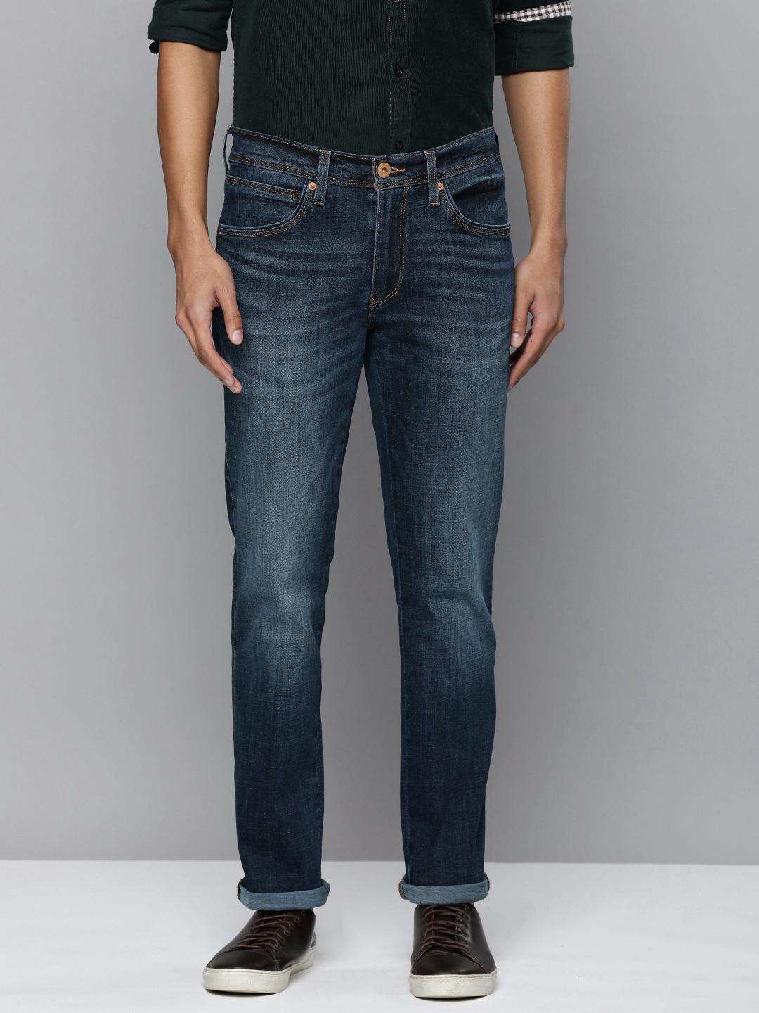 

Levis Men Blue 511 Slim Fit Heavy Fade Jeans