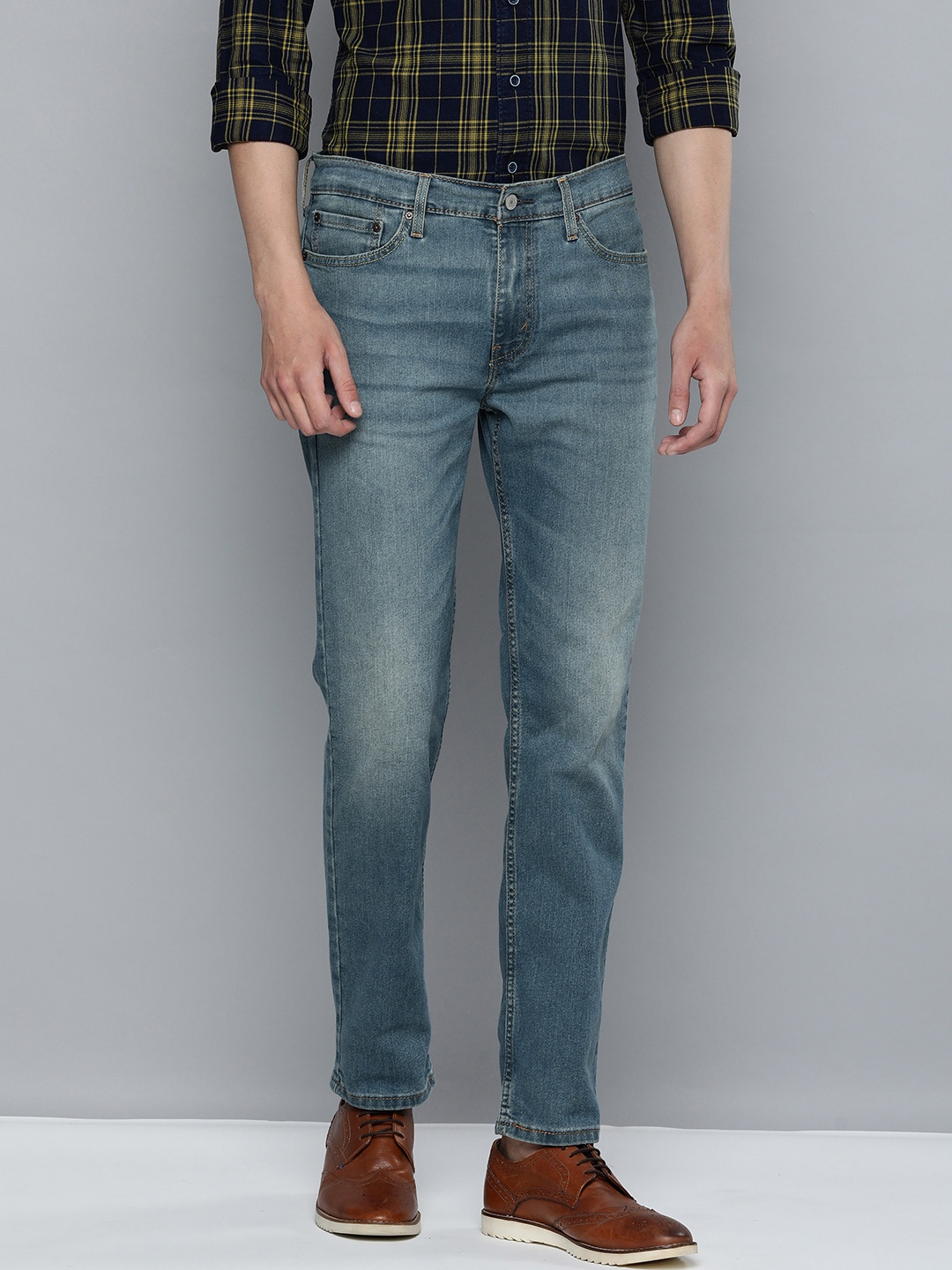 

Levis Men Blue 511 Slim Fit Light Fade Stretchable Jeans