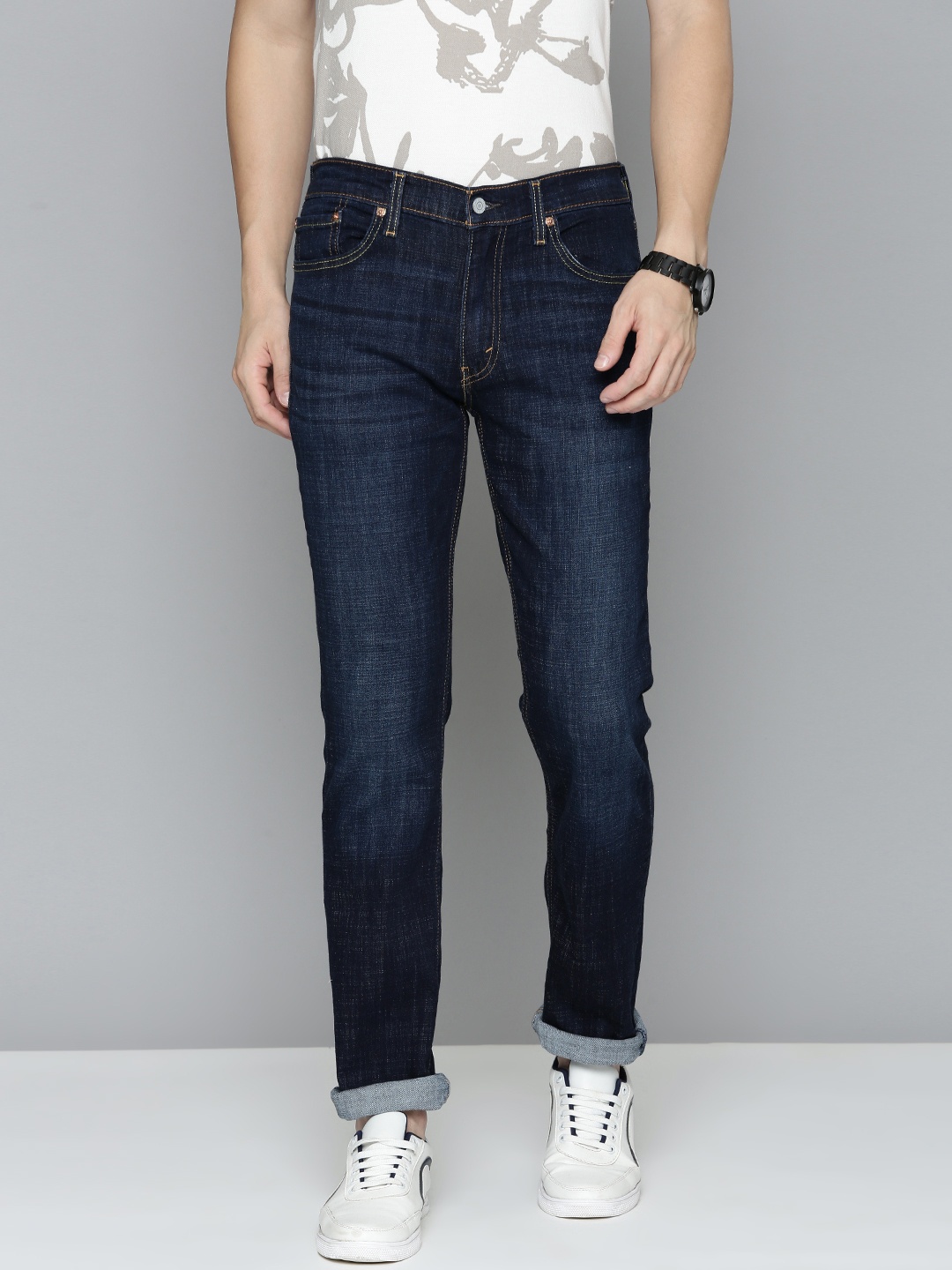 

Levis Men Blue 511 Slim Fit Light Fade Stretchable Jeans
