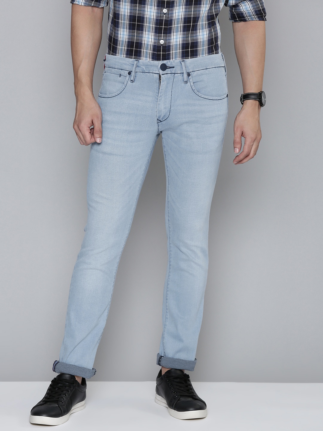 

Levis Men Blue 65504 Skinny Fit Light Fade Stretchable Jeans