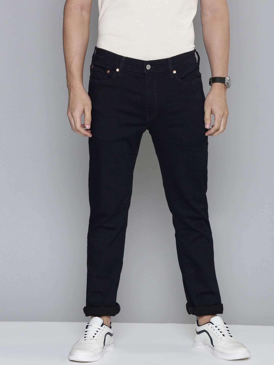 

Levis Men Navy Blue 511 Slim Fit Stretchable Jeans