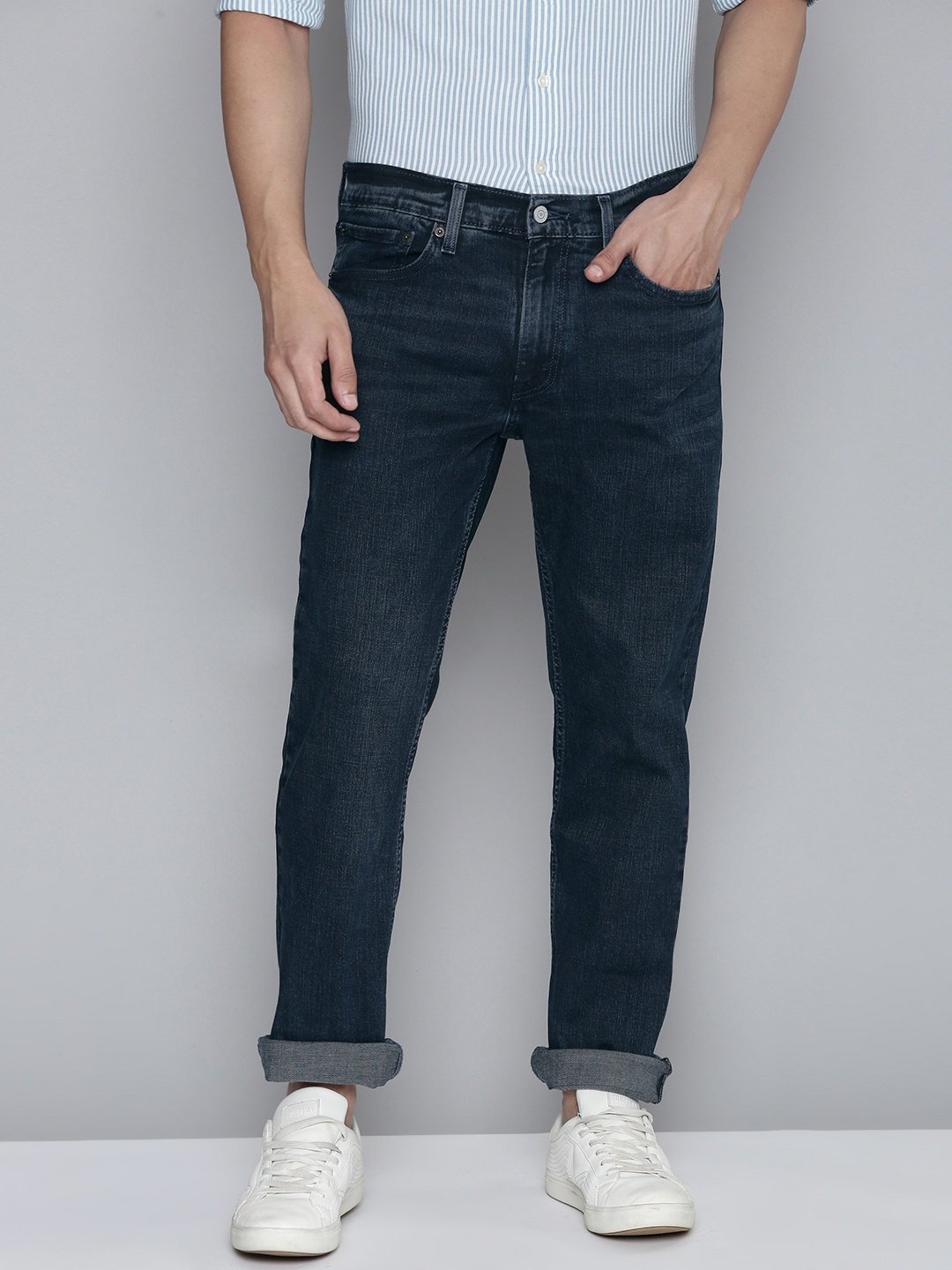 

Levis Men Blue 511 Slim Fit Light Fade Stretchable Jeans