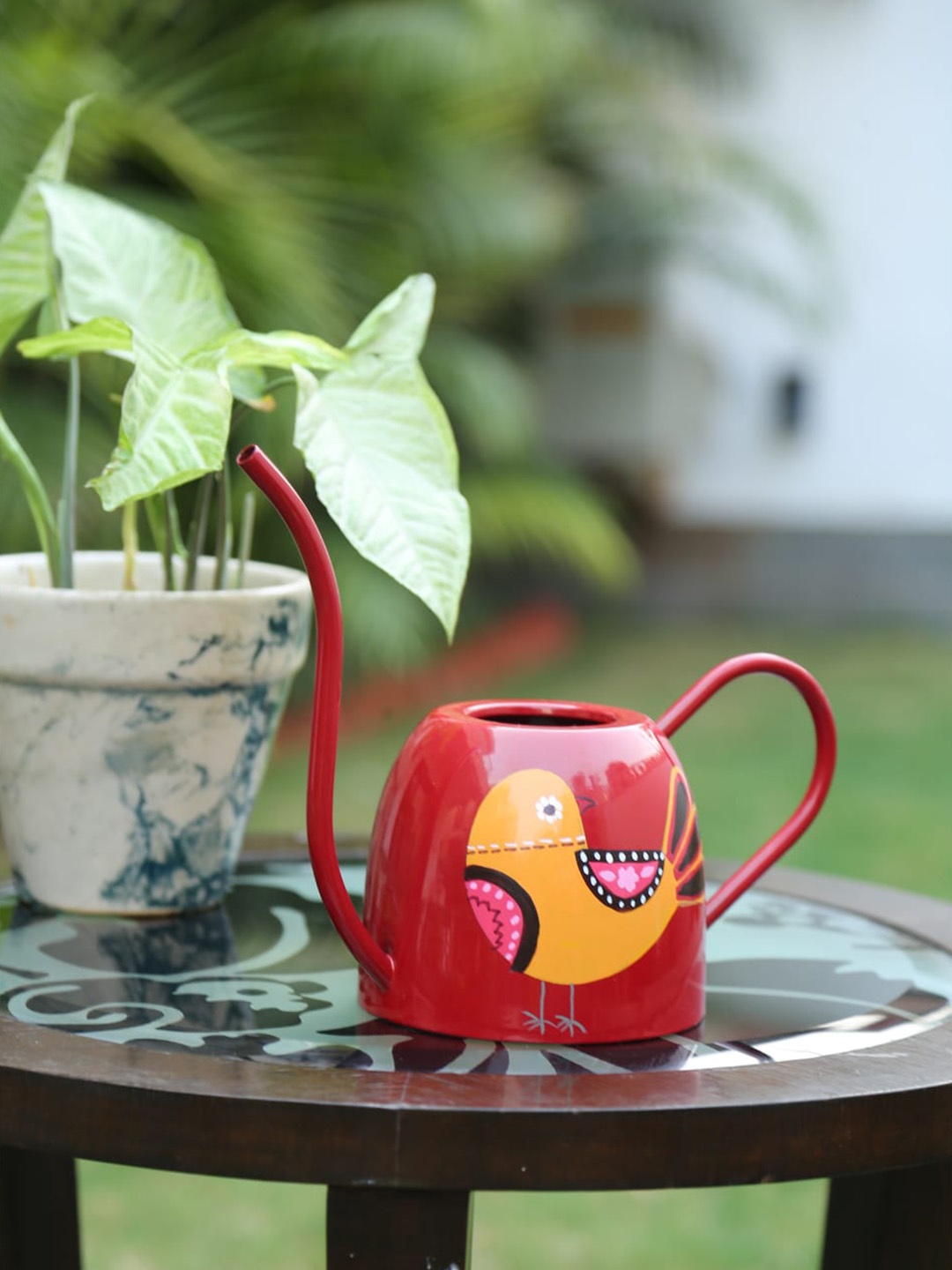 

Amoliconcepts Red Bird Design Watering Can