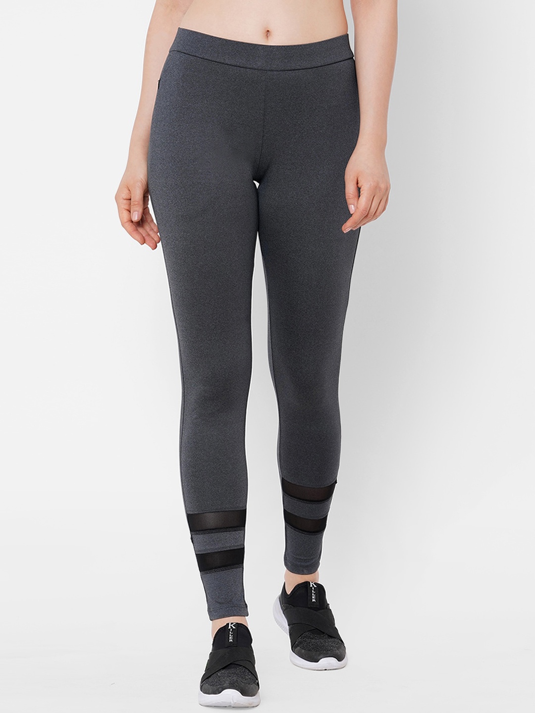 

Sweet Dreams Women Charcoal Solid Track Pant