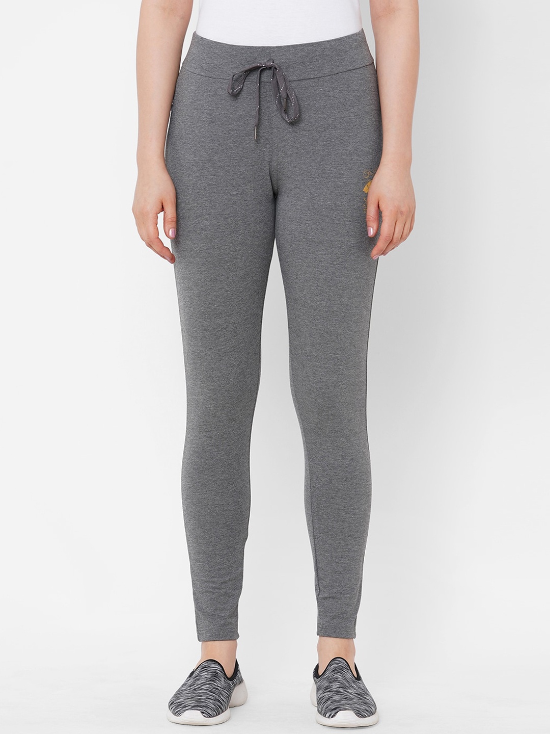 

Sweet Dreams Women Charcoal Solid Track Pant