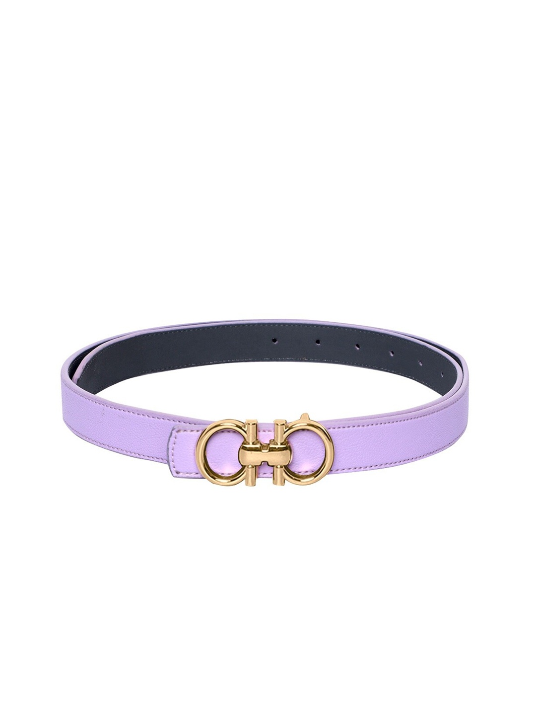 

thickskin Girls Mauve Textured PU Belt