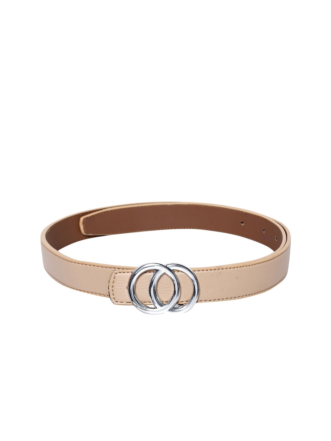 

thickskin Girls Beige Textured Belt