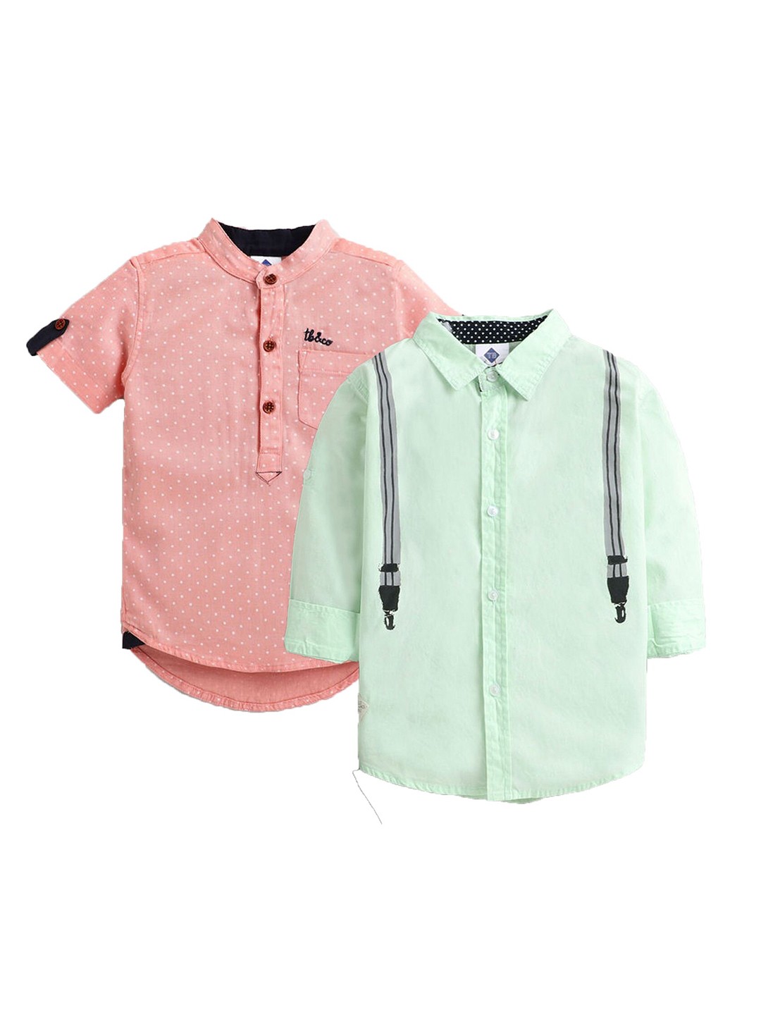 

TONYBOY Boys Multicoloured Premium Casual Shirt, Multi