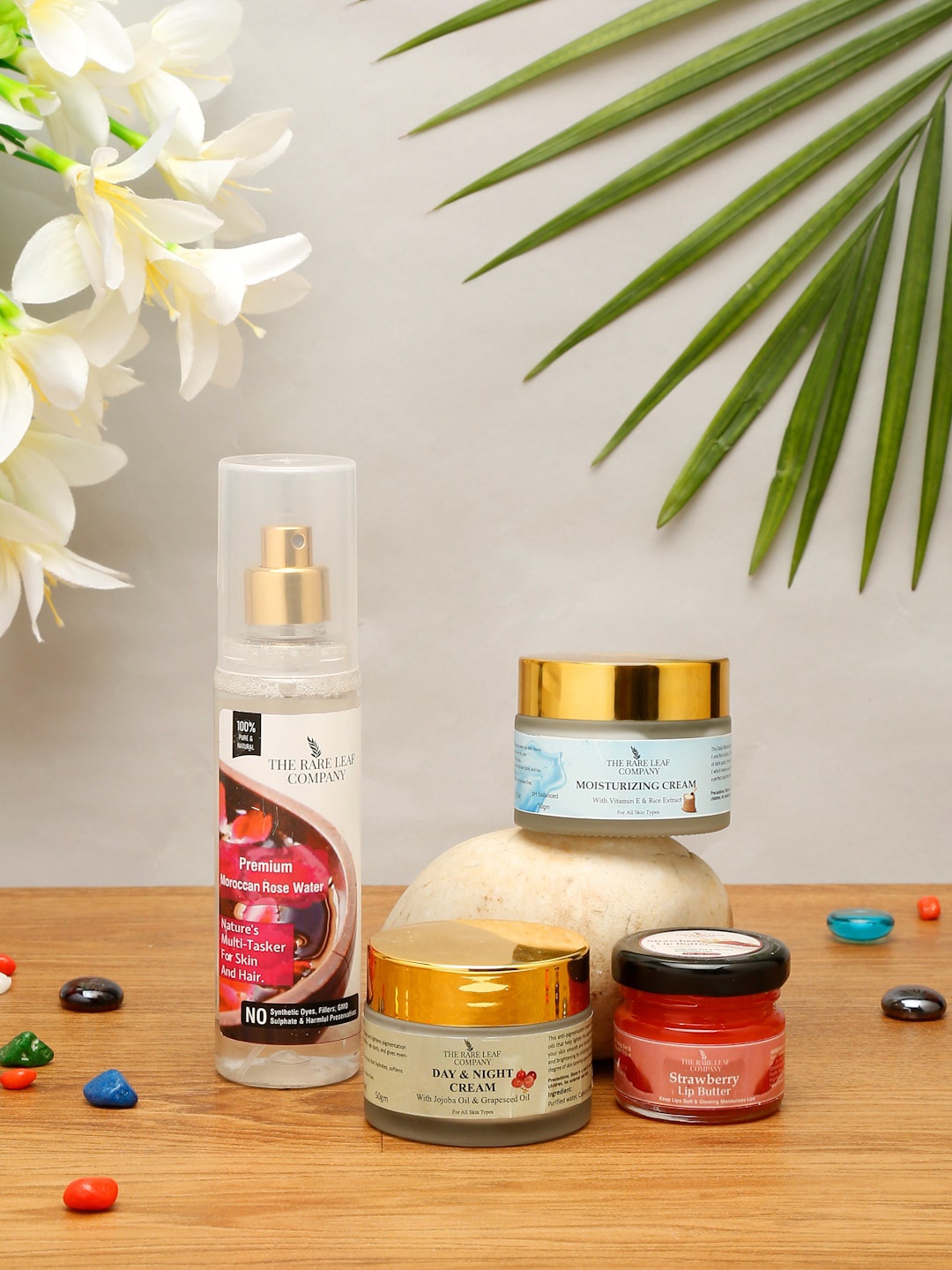 

THE RARE LEAF COMPANY Face Brightening Skincare Routine Combo - 32, Multi