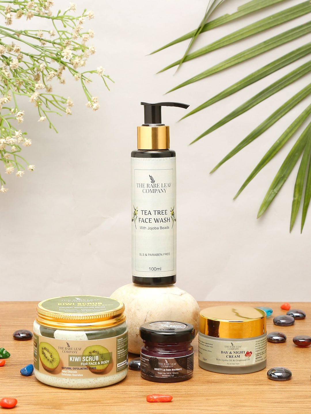 

THE RARE LEAF COMPANY Skincare Routine Combo, Multi