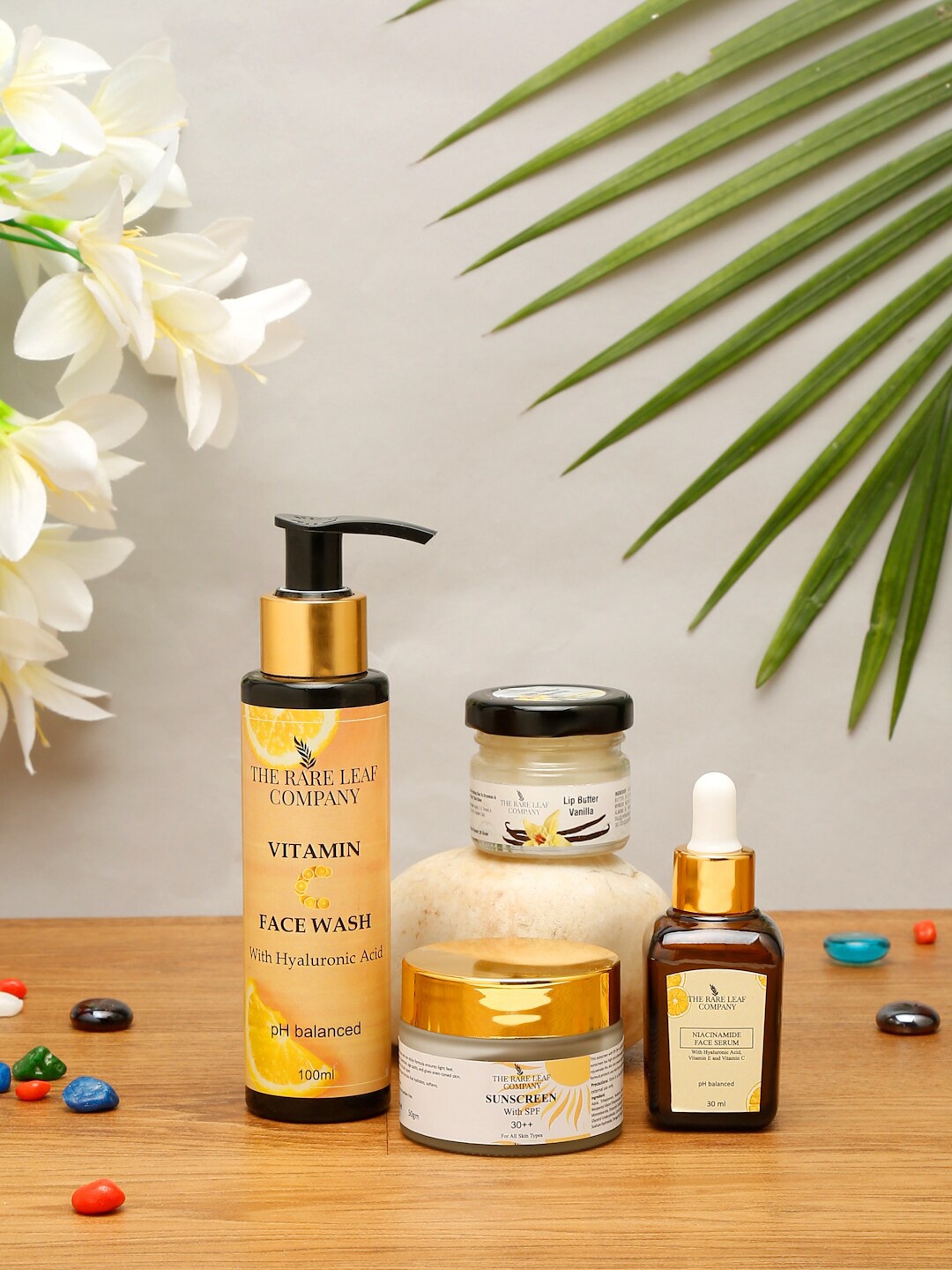 

THE RARE LEAF COMPANY Brightening Skin Care Gift Set, Multi