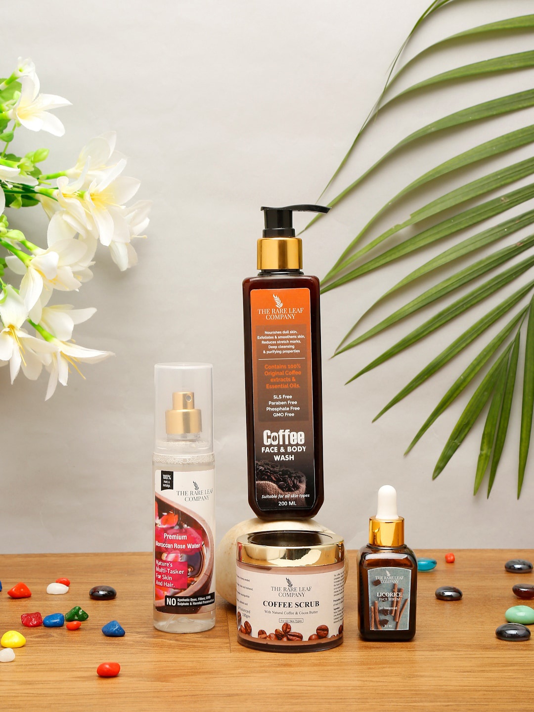 

THE RARE LEAF COMPANY Face Routine Combo, Multi