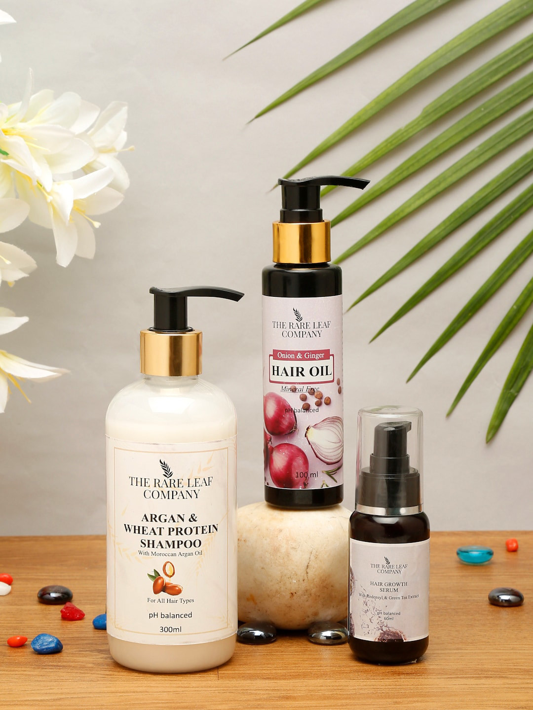 

THE RARE LEAF COMPANY Hair Care Kit 460ml, Multi