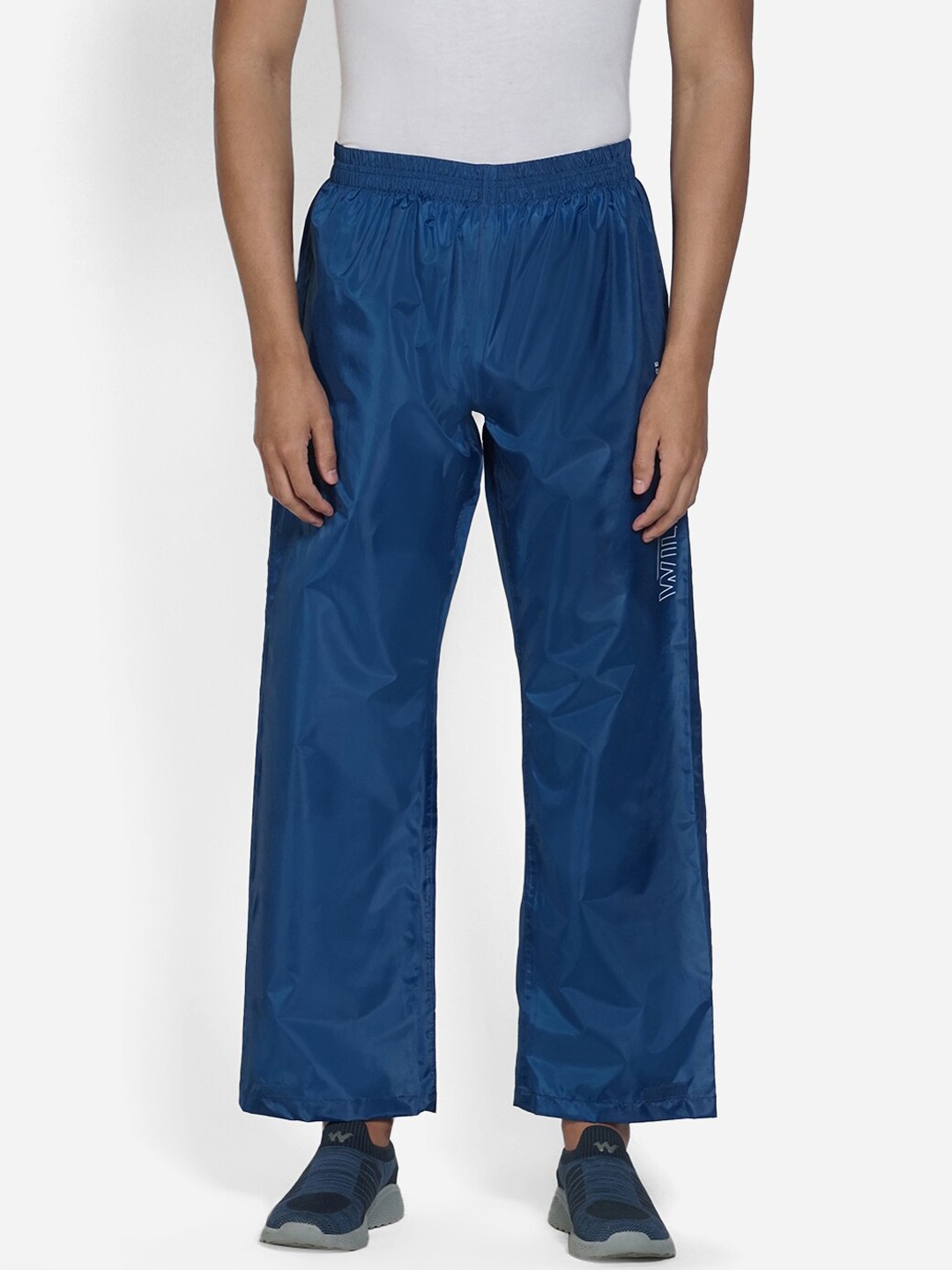 

Wildcraft Men Teal Blue Solid Rain Trousers