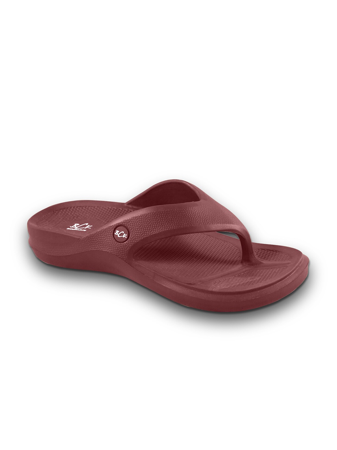 

Buckaroo Men Maroon Solid EVA Lightweight Thong Flip-Flops