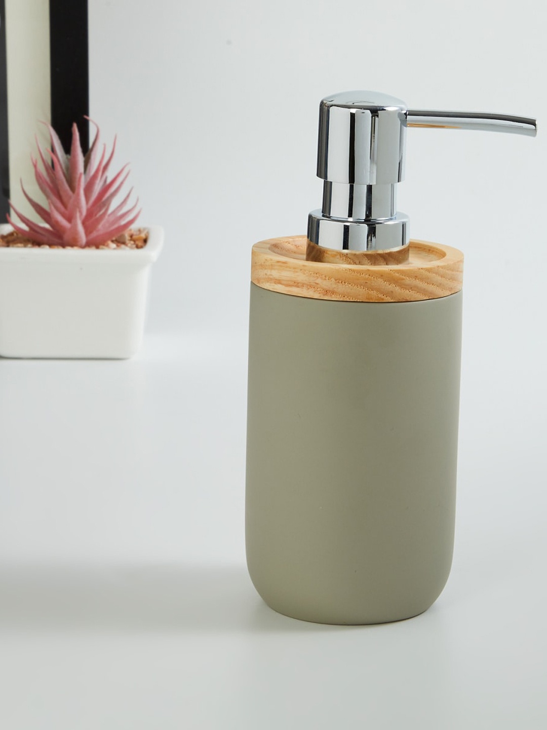

Home Centre Grey Soap Dispenser 250 Ml
