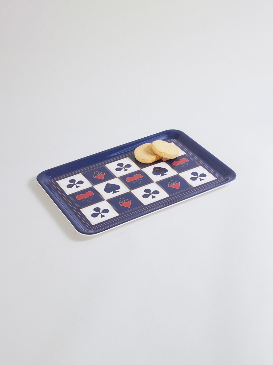 

Home Centre Multicoloured Raisa Comic Printed Melamine Serving Tray, Multi
