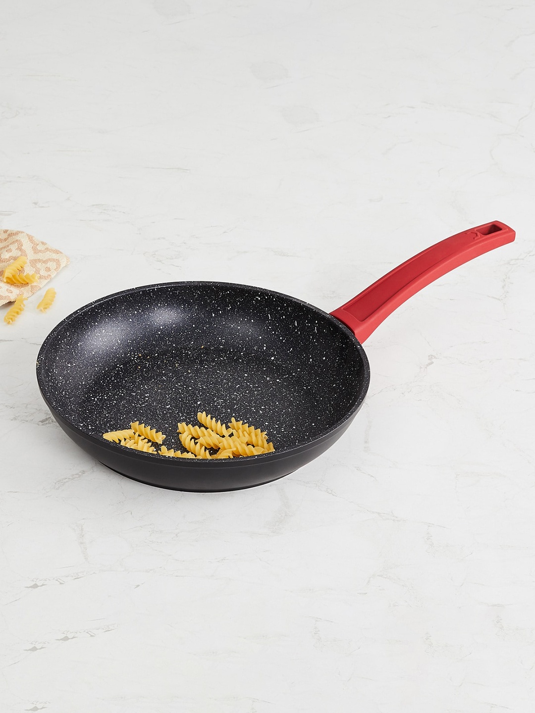 

Home Centre Black Solid Elite-Magnus Aluminium Frying Pan