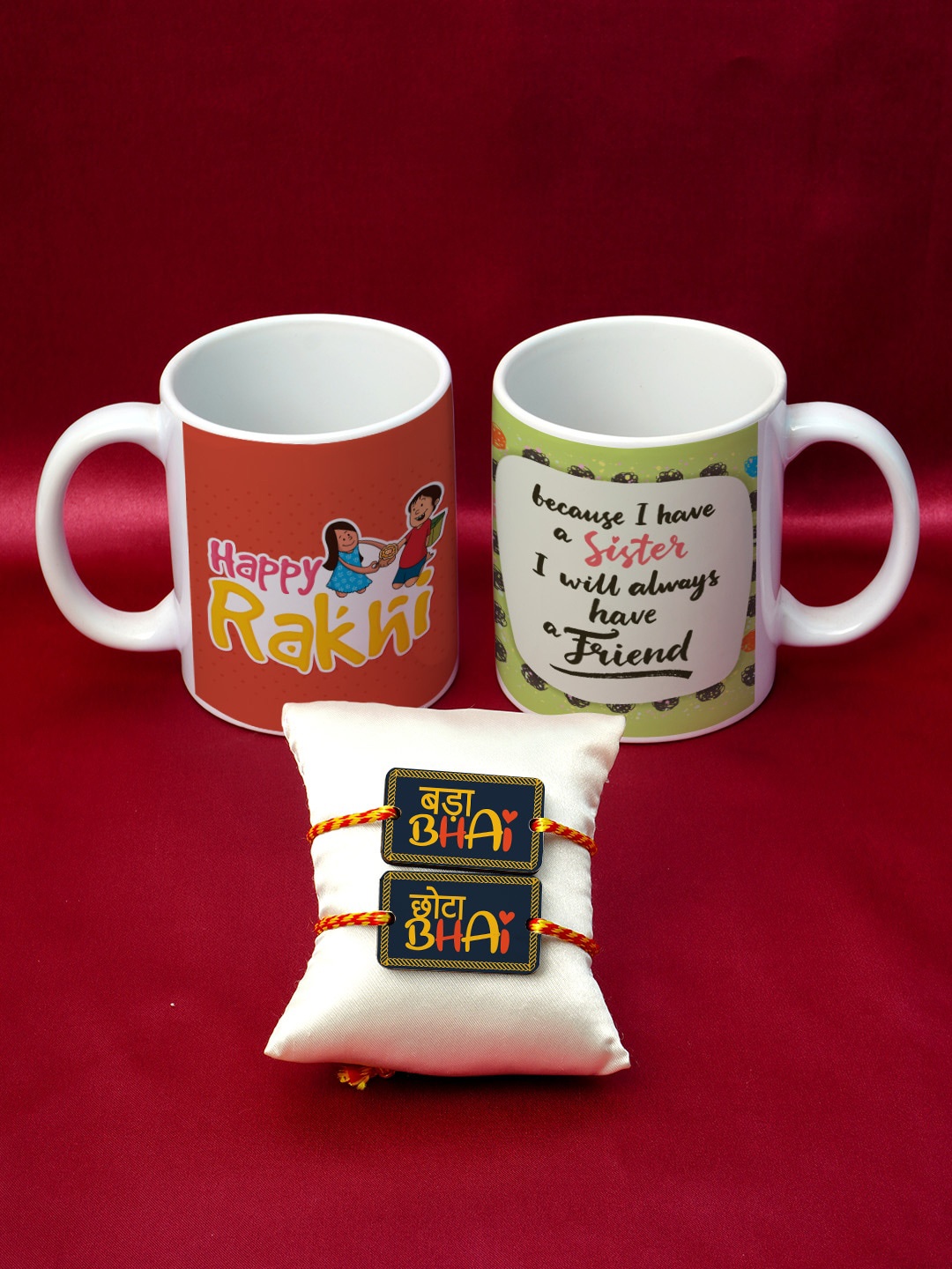 

Crazy Corner Multicolour Set of 2 Rakhi Gift Pack, Multi